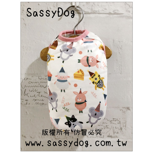 ★ 動物園 ★ 睡衣 / 保暖衣 > 保暖衣 > SassyDog 日韓寵物精品服飾