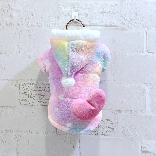 ★ 幻彩毛絨外套 ★ 寵物外套(愛心可拆) > 法鬥專區 > SassyDog 日韓寵物精品服飾